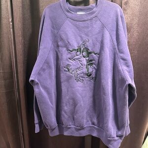 Gentle Thrills cowgirl's delivery service vintage sweatshirt ~one of a kind~